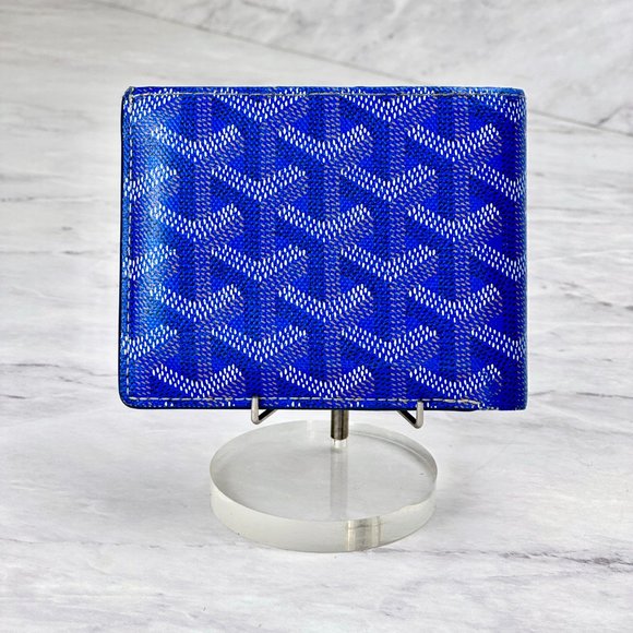 ❌❌❌ SOLD! ❌❌❌ GOYARD SKY BLUE VICTOIRE BI-FOLD WALLET - Picture 6 of 16